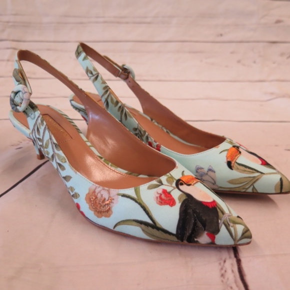 Aquazzura Shoes - Aquazzura Amazonia de Gournay Slingback Pump